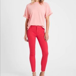 Banana Republic Sloan Skinny Pants Cherry Red 2L